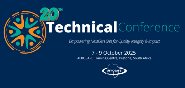 Conférence technique AFROSAI‑E 2025 (Pretoria, Afrique du Sud)